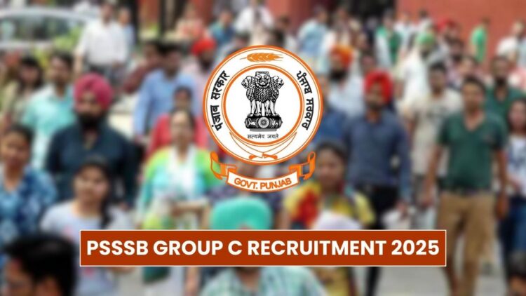 PSSSB Group C Recruitment 2025 for 159 Vacancies, Eligibility Criteria, Apply Online 