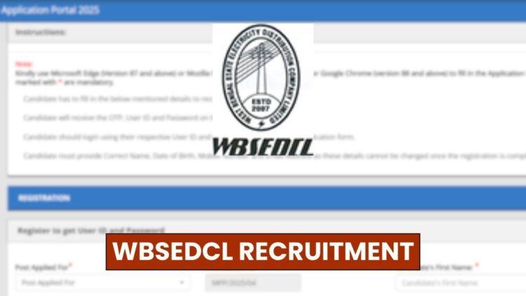 WBSEDCL Recruitment 2025: Apply Online for 447 JE & Assistant Manager Posts